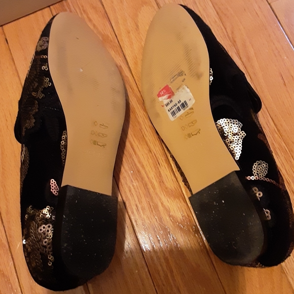 Aldo Karyne Loafers Black and Rose Gold Size 8 - Picture 2 of 6